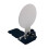 3X Small Miniature Inverted Target Metal Shooting Practice Targets Manual Reset Practice Targets 5