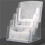 2X A5 Acrylic Brochure Display Stand Rack Flyer Holder Magazine Organizer 5