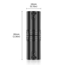 Lot de 4 Adaptateurs XLR Mâle Vers Mâle, Connecteur XLR 3 Broches, pour Table de Mixage, Microphone, Amplificateur de Puissance