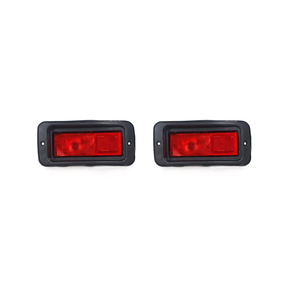 2X Mr465017 For Pajero Montero K94w K96w 1997-2011 Car Tail Fog Rear Bumper Reflector(Right) Light 4712218073283