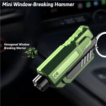 2X Safety Hammer Car with A Multi-Functional Escape Hammer to Break the Glass Rescue Hammer Car Window One Second