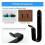 4 Pcs Horizontal Snowboard Wall Racks, Wall Mount Clips Storage Hanger Display Rack SKi Board Storage 5
