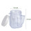 For  Blender Replacement Parts, 4937  Osterizer Blender Jar Accessory, Cup  Plastic Jars with Lids (6 Pack) 1