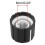 40 Stücke Potentiometer Steuerung Knobs für Elektrische Gitarre Volume Tone Knobs Schwarz D Typ 6mm 6