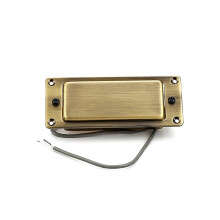 2X Sealed Humbucker Double Coil Pickup for Electric Guitar Bronze Vintage Bronze Small LP Style Pickup with 2-Core