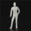 1:50 White Figures Architectural Model Human Scale HO Model Plastic Peoples,500 Pieces 6