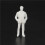 1:50 White Figures Architectural Model Human Scale HO Model Plastic Peoples,500 Pieces 9