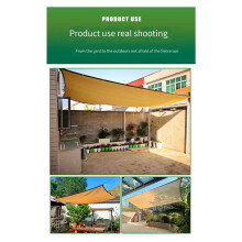 3X Filet D'Ombrage de Jardin Extérieur, Protection UV, Ombrage Extérieur, Ombrage de Piscine, Ombrage D'Abri de Plantes Style C