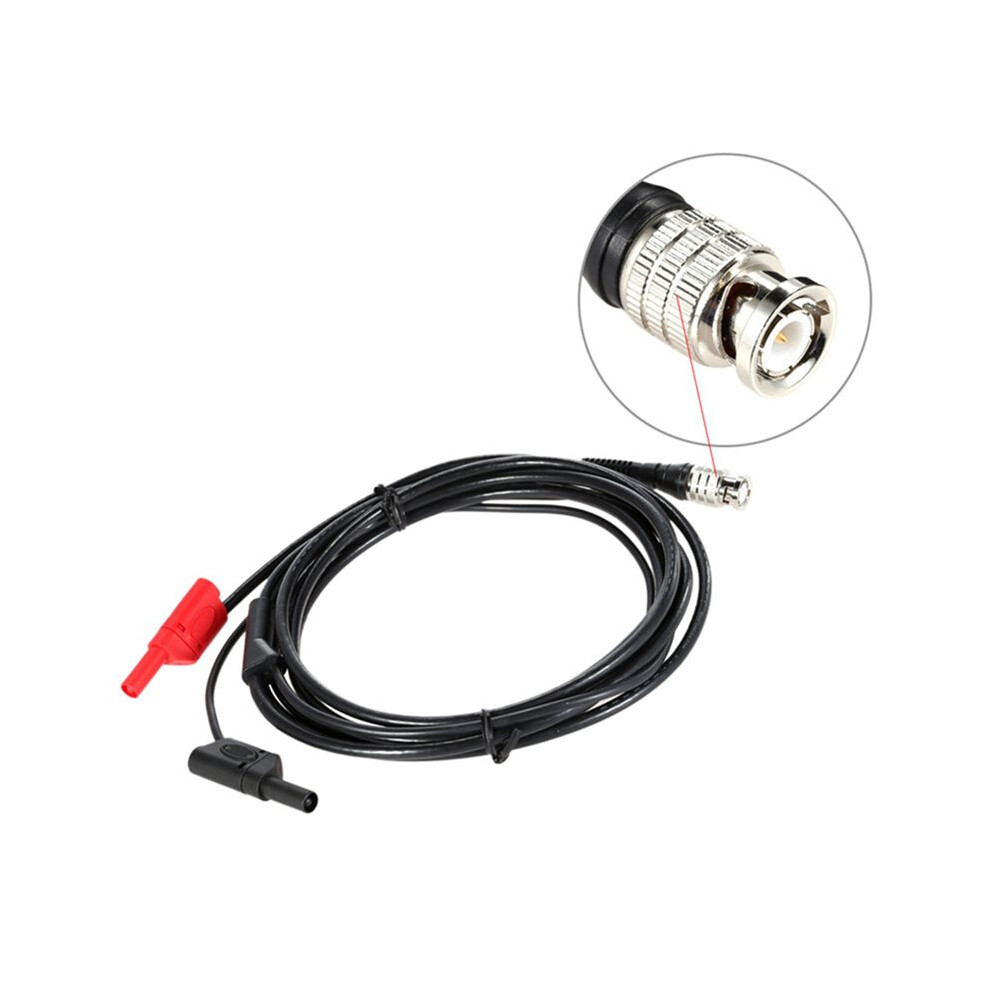 2X Ht30a Oscilloscope Probes - Bnc To Banana Adapter Cable,Dual Banana ,Multipurpose Test For 1008C 6074Be 2D72 6031416266609