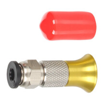 4X PC4-M6 Pneumatischer Anschluss 3D-Drucker Filamenttrocknerbox 4 X 2,5 mm PTFE-Rohr 1,75 mm M6 Zufuhranschlusskupplung