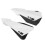 4x White Universal Motorcycle Handguard Motocross Hand Guard Protector for Motorcycle 22mm Handlebar Protector 10