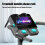 2X Treadmill Phone Mount, Folding Walking Pad Machine Cellphone Bracket, Adjustable Holder for Gym Equipment 6