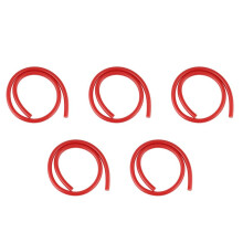 5Stück 16X3MM Speeren Fischen Gummi Schlinge Harpunen Bänder Emulsion Tube Latex Tauchen Speeren Fischen Zubehör Ausrüstung 1M Rot