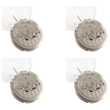 4X Japan NH70 / NH70A Hohles Automatik Uhrwerk 21600 BPH 24 Juwelen Hohe Genauigkeit für Mechanische Uhren