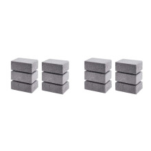 12 Stücke BBQ Grill Sauberer Ziegel Block Grill Reinigungs Stein BBQ Racks Flecken Fett Reiniger Gadgets Küche BBQ Werkzeuge