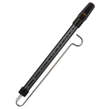 FlûTe Coulissante à éChelle de Sifflet en MéTal avec Tige Coulissante en Acier Jouet D'Instrument de Musique pour FlûTe pour Enfants (Noir)