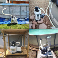 2X Mangueira de SubstituiçãO da Bomba de Piscina de 1,5 Polegadas de Diâmetro 29060E para Bombas de Filtro ,Bomba Areia e Sistemas de água