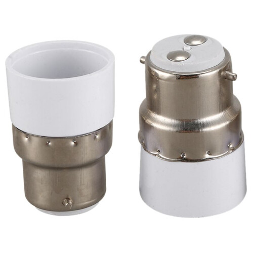 AC 220V B22 to E14 Base Socket Light Lamp Bulb Adapter Holder 24pcs 1