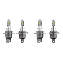 4x H4 9003 HB2 LED Headlight Bulbs Kit High Low  Bright 35W 4000LM 6000K White