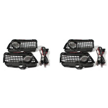 4x for Mk3 1992-1998 Front Bumper Grille 6000K White LEDDrl Driving Fog Light Car Accessories