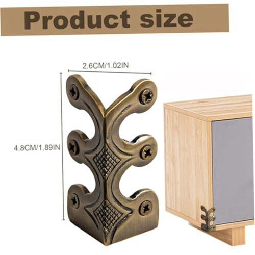 30PC Skiffers Baseboard Corner Protectors,Solid Brass Skirting Board Protectors,Baseboard Corner Protectors Bronze