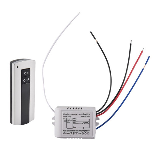 10X 1 Way /OFF 220V Wireless Remote Control  Digital Remote Control  for Lamp & Light HT035 2