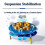 2X DIY Magnetic Levitation Kit Experiment Soldering Project Practice Solder Assembly 2-5W 150G 5