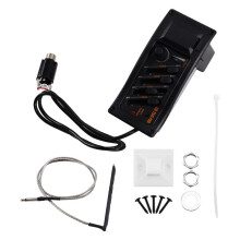 4X EQ-7545PRO Acousic Guitar EQ Piezo Pickup Pre-Amp 4-Pasmowy Przetwornik Piezoelektryczny do Gitary Akustycznej
