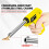 2X 30-100W Plastic  Plastic Welding Kit with Soldering Iron Tips Soldering Iron Kit EU Plug 1