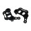 4x Dual Light Bar Mount Bracket for   JL Gladiator JT 2018-2025 Ditch Light Cowl Light A-Pillar Brackets 3