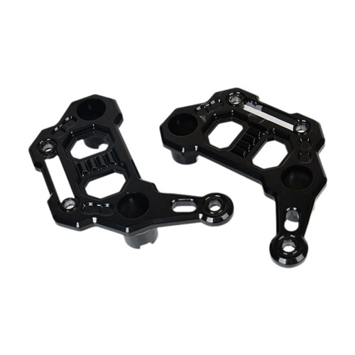 4x Dual Light Bar Mount Bracket for   JL Gladiator JT 2018-2025 Ditch Light Cowl Light A-Pillar Brackets 2