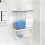 2X Wall Mounted Laundry Detergent Dispenser - Versatile Storage for Laundry Scent Boosters with Included Cups 3