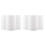 36 Pack Plastic Regular Mouth Mason Jar Lids for , Kerr and More - Food Grade White Plastic Storage Caps 1