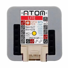 2X Zestaw Płyt Deweloperskich M5Stack ATOM Lite ESP32- z Modułem Węzła IoT z Programowalnym Przyciskiem WiFi