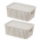 4X Stackable Storage Baskets Stackable Closet Organizer Kitchen Organization Supplies Playroom Storage Bins Home 2