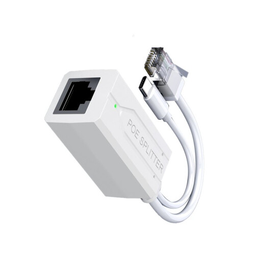 2X 100Mbps USB Type C PoE Splitter 48V to 5V for Various Electronic Networking Transmission 2