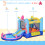 Outsunny Castillo Inflable Infantil Multicolor 360 x 175 x 180 cm 4