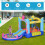 Outsunny Castillo Inflable Infantil Multicolor 360 x 175 x 180 cm 5