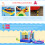 Outsunny Castillo Inflable Infantil Multicolor 360 x 175 x 180 cm 6