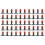 50 Pcs Three-Way Atomizing Nozzle, Adjustable Mist Nozzles, Drip Irrigation Emitters, Greenhouse Watering System 1