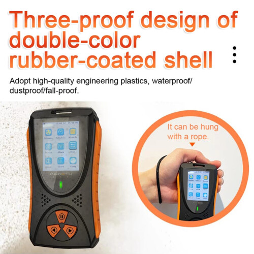 Nuclear Radiation Detector with Accurate Radiation Detection, LCD Display User-friendly Interface Rechargeable Battery Gamma Beta X-ray Detection 1