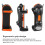 Six Finger for  PUBG Controller Capacitance Adjustable Mobile Game Trigger L1R1 Button Gamepad Joystick Grip Orange 6