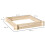 Outsunny Arriate de Madera Marrón 100 x 100 x 16 cm 3