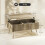 Homcom Mesa de Centro Marrón 91 x 56 x 43 cm 3