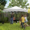 Outsunny Carpa Plegable Blanco 297 x 297 x 287 cm 5