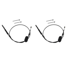 2X Getriebeschaltkabel 15785087 für für Chevy Olds für Trailblazer für Envoy 02-09 Getriebeschalthebel-Wahlkabel