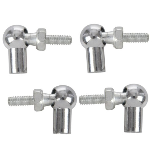 6mm Male Female Thread L Shaped  Joint Rod End Bearings 16Pcs 1