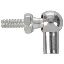 6mm Male Female Thread L Shaped Joint Rod End Bearings 16Pcs