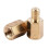 40 Pcs PC PCB Motherboard Brass Standoff Hexagonal Spacer M3 6+4mm 2