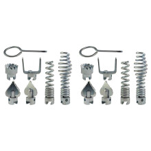 Drainage Cleaner Combination Cutter Set Automatic Locking Suitable for Pipe Dredging Machine 14-Piece Set
